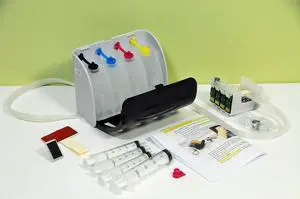 INKXPRO Remanufactured Empty Ink System CISS Kit for T252XL Fit for Workforce WF-7720 WF-7710 WF-7210 WF-7620 WF-7610 WF-7110 WF-3640 WF-3620 Printer for Sublimation or Regular Printing.