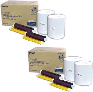 DNP 2X 6x8 Dye Sub Media for DS620A Printer, 400 Prints Per Roll, 2 Piece