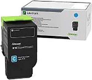 LEXMARK 78C0X20 Cyan Extra High Yield Toner Cartridge