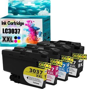 HOBLER Replacement LC3037 Ink Cartridge Compatible for Brother LC3037 LC3037XXL Ink Cartridges Work for MFC-J6945DW MFC-J5845DW XL MFC-J5945DW MFC-J6545DW XL Printers Combo Pack