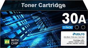 30A Black Toner Cartridge CF230A Replacement  30A CF230A 30X CF230X Compatible with Pro MFP M227fdw M203dw M227fdn M203dn M227sdn M203d M227 M203 Series Printer