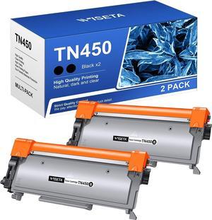 TN450 TN-450 Toner Cartridge Replacement  TN450 TN 450 TN420 TN 420 Compatible with HL-2270DW HL-2280DW HL-2230 MFC-7360N MFC-7860DW DCP-7065DN Intellifax 2840 2940 (2 Black)