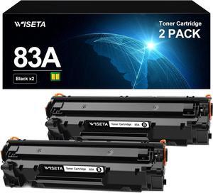 83A Toner Replacement  83A CF283A Toner Cartridge to Compatible with Laserjet Pro MFP M201dw, 125nw, M127fw, M127fn, M225dw, M225d, M125a Printer (2 Black)