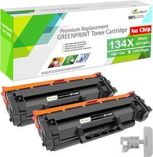[NO CHIP,with Special Tools]Compatible Toner Cartridges 134X W1340X134A W1340A2 Black High Capacity 2400 Pages GREENPRINT  Laserjet M209 M209dw M209dwe MFP M234 M234dw M234dwe M234sdw M234sdn