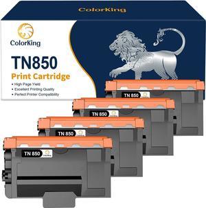 Colorking Compatible Toner Cartridge Replacement for Brother TN850 TN-850 TN 850 TN820 TN-820 TN 820 for Brother HL-L6200DW HLL6200DW MFC-L5900DW MFC-L5700DW HL-L5200DW MFC-L5850DW Toner (4 Black)