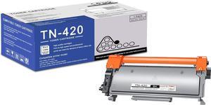 1 Pack TN420 TN-420 Black Toner Cartridge Compatible TN420 Replacement  TN420 DCP-7060D 7065DN IntelliFax-2840 2940 HL-2220 2230 2240 2240D 2275DW 2280DW MFC-7240 7360N 7365DN 7860DW Printe