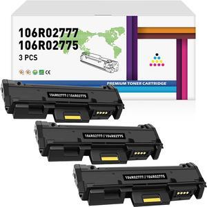 Compatible 106R02777 Black Toner Cartridge Replacement for Xerox 3215 106R02777 Toner, Worked for Xerox Phaser 3260DNI 3260DI 3260 3052 WorkCentre 3215NI 3225DNI 3225 3215 - by BAISINE (3PK x Black)