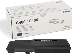 1-Pack C400/C405 Black Toner Cartridge Doph Compatible 106R03500 Toner Replacement for Xerox VersaLink C400 C405 Printer