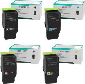 C231HK0 C231HC0 C231HM0 C231HY0 Remanufactured High Yield Toner Cartridge Replacement  C2325 C2425 C2535 MC2325 MC2425 MC2535 MC2640 Cartridge.