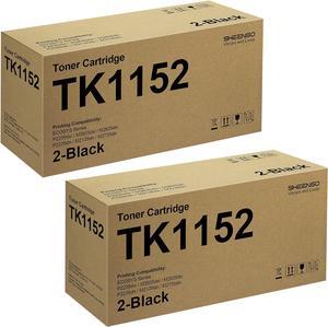 TK 1152 (1T02RV0US0) TK-1152 Black Toner Cartridges TK1152 Compatible Toner Cartridge Replacement for Kyocera TK 1152 TK-1152 for ECOSYS P2235dw M2635dw M2635dn P2235dn M2135dn M2735dn (2 Black)