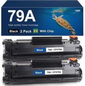 79A LemeroUexpect Compatible Toner Cartridge Replacement for HP 79A CF279A Toner for Laserjet Pro M12w M12a M12 MFP M26nw M26a M26 Printer (Black, 2-Pack)