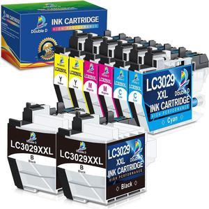 DOUBLE D LC3029 XXL Compatible Replacement  LC3029 LC3029XXL Ink Cartridges for MFC-J5830DW MFC-J5830DWXL MFC-J5930DW MFC-J6535DW MFC-J6535DWXL MFC-J6935DW (2Black,2Cyan,2Magenta,2Yellow)