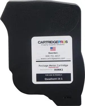 Made in USA IXINK1 Red Ink Cartridge for iX-1 Postage Meters Made in USA IXINK1 Red Ink Cartridge for iX-1 Postage Meters