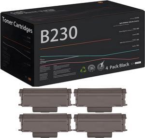 Compatible for Xerox B230 Toner Cartridges, High-Yield Work for Xerox B230 B225 B235 Printer - Estimated Yield 3500 Pages (4 Pack Black)