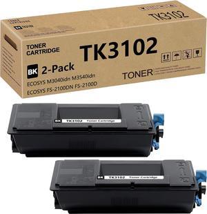 UEESLH Compatible TK 3102 TK3102 Toner Cartridge Replacement for Kyocera TK3102 TK-3102 for ECOSYS M3040idn M3540idn FS-2100DN FS-2100D Printers 13,000 Pages 2 Pack