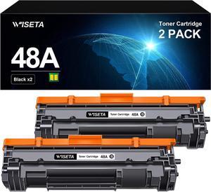 48A CF248A M15w Toner - Compatible Toner Cartridge Replacement  48A CF248A Compatible with Laserjet Pro M15w Toner Laserjet Pro M29w M30w M31w MFP M28w M28a M29a M15a M16w Printer (2 Black) 1