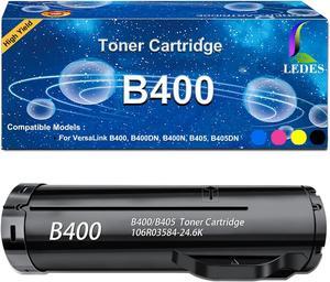 Ledes High Yield B400 B405 Toner Cartridge Replacement 24,600 Pages Consumable Replacement for Xerox B400 B405 Compatbible with Versalink B400N B400DN B405DN Part#: 106R03584 (1 Pack, Black)