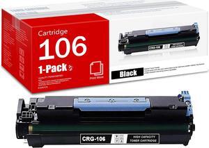 106 Black Toner Cartridge 1-Pack - Eaxi Compatible CRG-106 Toner Cartridge Replacement  106 imageCLASS MF6540 MF6590 MF6595 MF6595CX MF6530 MF6550 MF6560 6580 Printer