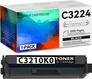 C3224 C3210K0 Black Toner Cartridge Replacement  LEXC3210K0 C3210K0 MC3224i MC3426i MC3326i C3326dw C3426dw C3224dw MC3426adw MC3224dwe MC3224adwe MC3326adwe Printer, 1 Pack .
