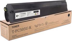 LOMENTICST-FC505U Black High Capacity Toner Cartridge - Drwn Compatible T-FC505U-K Toner Cartridge Replacement for Toshiba e-Studio 2505AC 3005AC 3505AC 4505AC 5005AC Printer