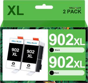 902XL Black Ink Cartridges Replacement  902XL 902 XL Ink Cartridges Compatible with OfficeJet Pro 6978 6960 6968 6958 6950 6970 6962 6975 Printers (2 Black Pack)