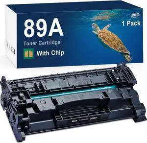 89A with chip Black Remanufactured Toner Cartridge LemeroUexpect Replacement  89A 89X CF289A CF289X for Laserjet Enterprise M507dn M507n M507x M507dng MFP M528dn M528c M528f M528z Printer