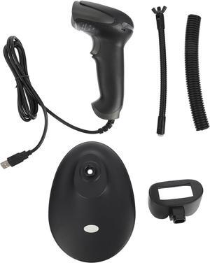 STOBOK Barcode Scanner Practical Bar Code Reader Portable Scanners Qr Code Scanner Scanning Supply Qr Supply Automatic Barcode Reader Accessories Scanner Black WiFi Abs Qr Code Reader