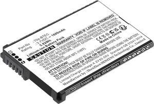 Synergy Digital Barcode Scanner Battery, Compatible with Honeywell Dolphin 70e Barcode Scanner, (Li-ion, 3.7V, 1600mAh) Ultra High Capacity, Replacement for Honeywell 60S-Batt-1 Battery