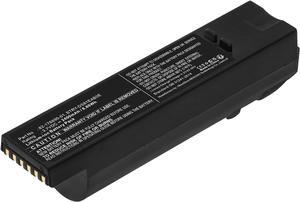 Synergy Digital Barcode Scanner Battery, Compatible with Zebra DS8100 Barcode Scanner, (Li-ion, 3.7V, 2400mAh) Ultra High Capacity, Replacement for Zebra 82-176890-01 Battery