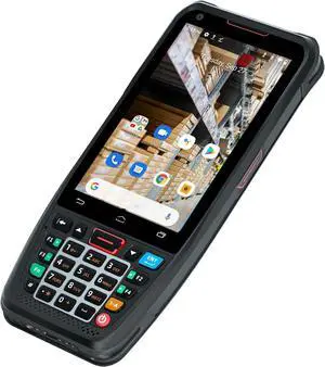 Bix Android Barcode Scanner with 2D Honeywell Scan Engine for 1D 2D QR PDF417 Codes, 4G LTE IP66 Android 10.0 Scanner Handheld,Long-Lasting Battery,Rugged PDA for Warehouse/Inventory/