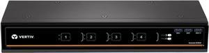 Vertiv Avocent 4-Port Dual-Head DVI-I 4K Ultra HD KVM Switch (SV340)
