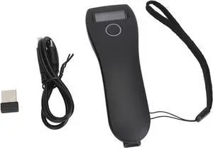 Wireless Portable 2D QR Code Scanner for Supermarkets Delivery Restaurants, BT Handheld Barcode Reader