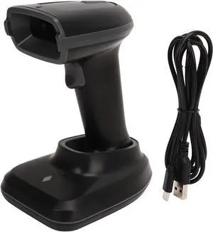 Wireless Barcode Scanner 2.4G Handheld QR Code Reader for Retail Logistics