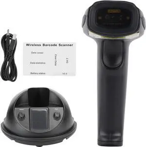 Usb3.0 Bar Code Scanner, Wireless Barcode Scanner, Stable for Pos and Computer Warehouse Inventory
