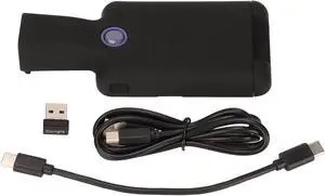 Back Clip Barcode Scanner, Bluetooth 2D Back Clip Barcode Reader Scanner Code Reader for Smartphones
