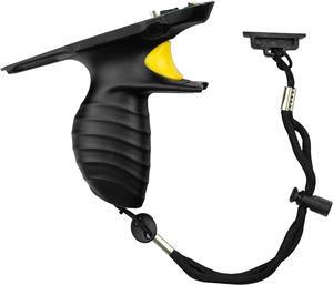 TRG-TC7X-SNP1-02 Snap-On Trigger Handle with Handle Clip and Hand Strap for Symbol Zebra TC70 TC75 TC70x TC75x TC77hl Barcode Scanner, Durable Lightweight Black