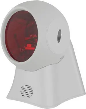 Automatic Barcode Scanning System Embedded Barcode Scanner Wireless Scanner Platform Omnidirectional Laser Barcode Scanner Platform Supermarket SH-7100/7120 (Color : SH-7120-White-RS232)