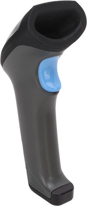 Barcode Scanner Gun 2D Handheld Bar Code Reader Scanner Quick Scanning Wired Scanning Gun for Supermarket Library Logistic