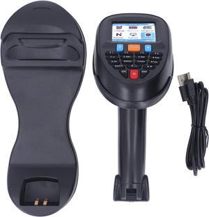 Wireless Barcode Scanner Inventory Scanner Data Collector Long Transmission Distance 2.4GHZ Barcode Reader High Resolution Screen