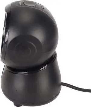 Zyyini Desktop Barcode Scanner, 1D 2D QR Code Global Shutter USB Barcode Reader, Buzzer, LED Indicator, Capture Barcodes from Mobile Phone Screen, for Market Bank Store