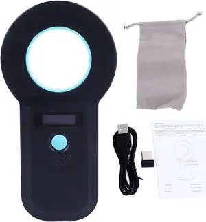 Multifunctional Pet Chip Reader with Clear Display Portable Handheld Scanner for Quick Accurate Identification