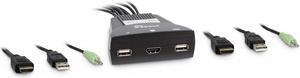 Inter-Tech LS-21HA HDMI IPC KVM Cable Switch