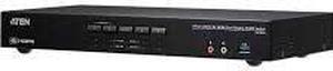CS1844, 4PORT USB 3.0 4K HDMI Dual Display KVMP Switch