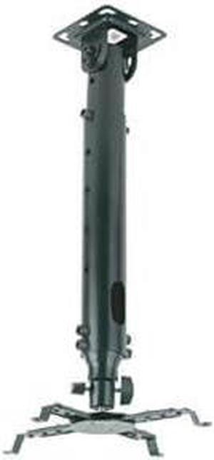 Mount World 1301 Universal Adjustable Projector Ceiling Mount In Black Color