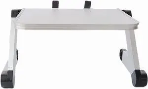 Gadpiparty Projector Mounts Projector Universal Folding Stand Aluminum Alloy Desktop Projector Bracket Easy to Store and Carry Adjustable Shelf Mounts (Color : White)