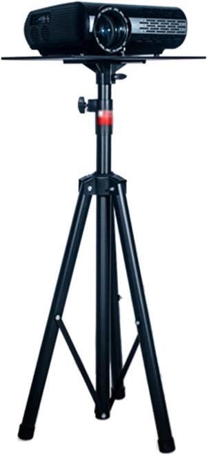 ARZARF Projector Mount Stand Projector Tripod Bracket Universal Vertical Tripod Lifting and Retracting Projector Stand Pan Tilt Base Foldable with Tray Support Projector Stand (Size : 100-180cm)