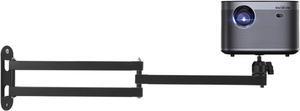 Projector Mount Mini Projector Wall Mount/Projector Hanger/Camera Housing Mounting Bracket - for CCTV/Camera/Projector/Webcam - with Rotation 360° Black Ceiling Mount with Tray ( Color : 1 , Size : XL