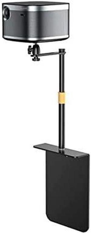 UlpyO Projector Tripod Bedside Sofa Projector Stand Holder 360 Rotation Metal Projector Bracket Height Adjustable Base for Plug-in Dual-Use Desktop Bedside Projector Mount (Color : K20)
