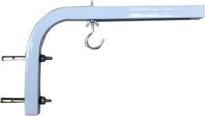 Projector Wall Mount 90° Bracket Projection Screen Hanger Adjustable Ceiling Mount for Projector Screens L Shape Holder Projector Hanger