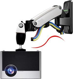 HXR Projector Mounts Projector Bracket Wall Mount Projector Bracket with Adjustable Height and Arms for Office Home Stage Or Studio Projector Mounts